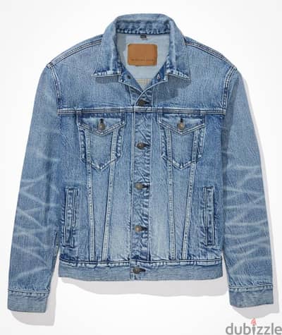 American eagle denim jacket مقاس اكس سمول فقط