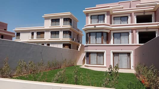 Twin Villa first use fully furnished for rent New Cairo