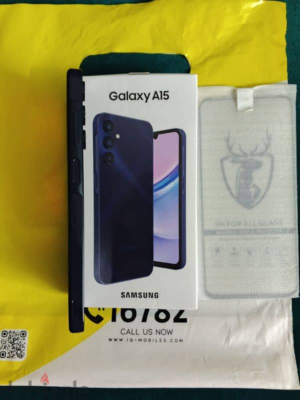 Samsung Galaxy a15 256 جديد 2