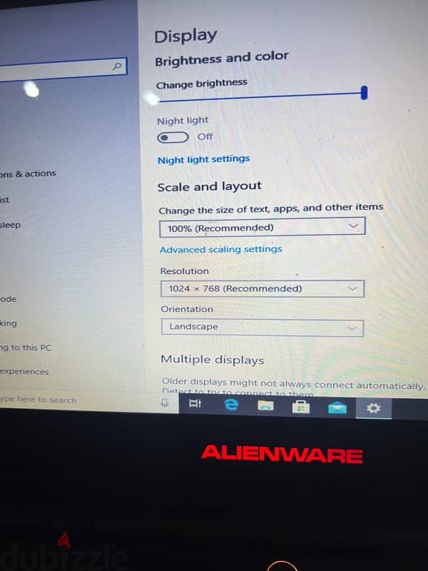 لابتوب alienware 4