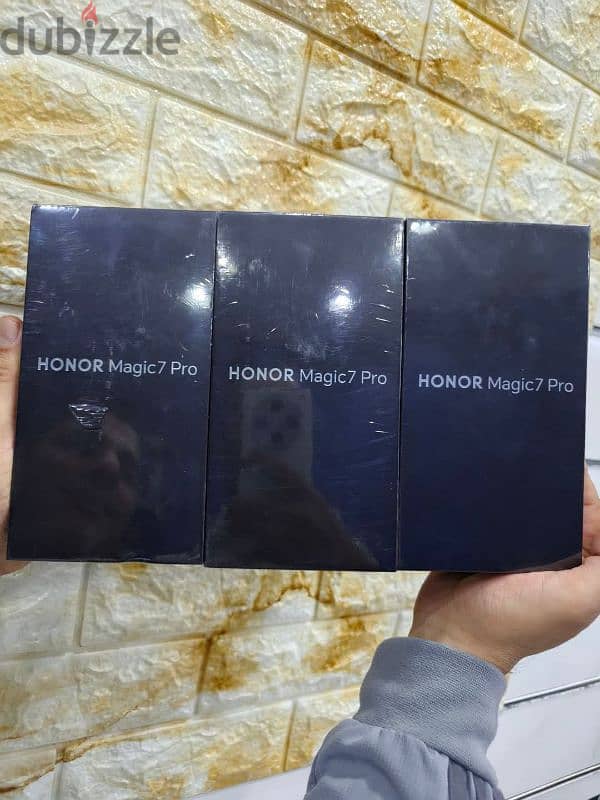 Honor magic 7 Pro 512 giga 12 ram  جديد متبرررررررشم جلوووووووووبال 2