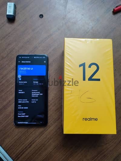 realme 12 4g ريلمي ١٢ كسر زيرو