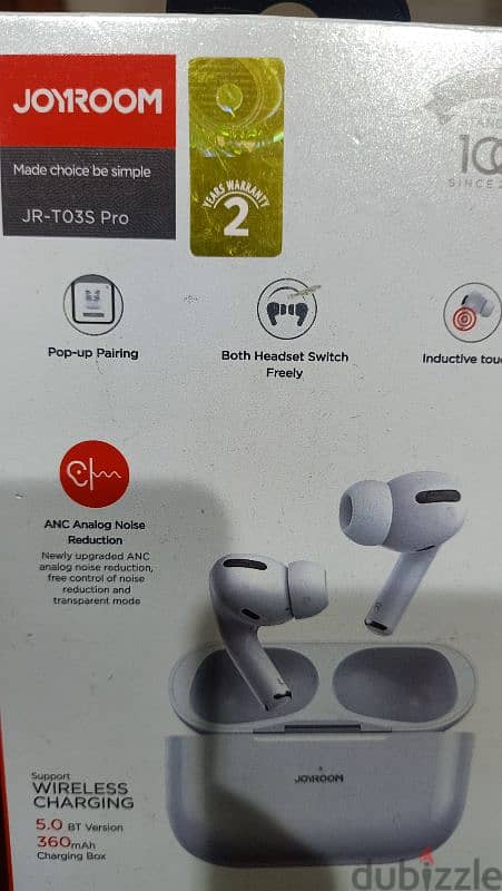 Joyroom JR-T03S Pro  Bluetooth headset 1