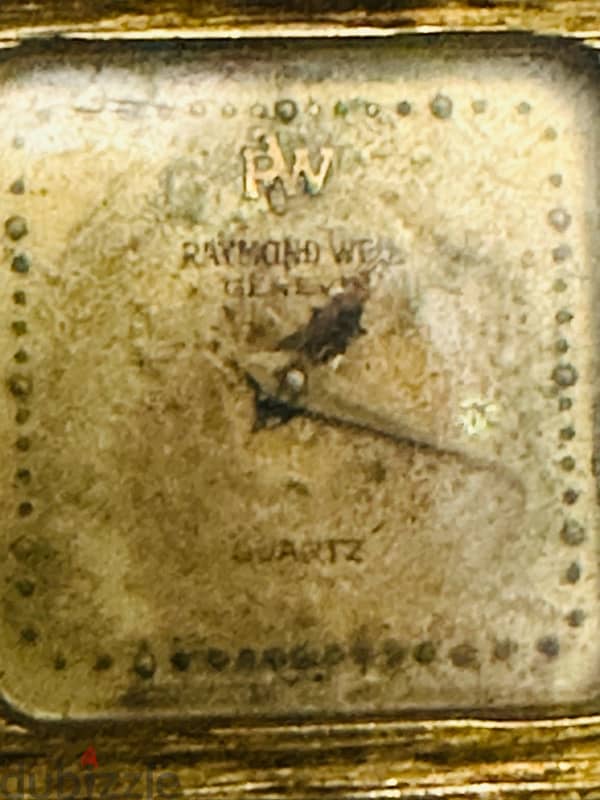 electroplated  rimond weil watch 2