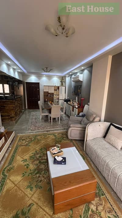 Apartment for sale in the Fifth Settlement area 122 square meters super deluxe finishing in Al Narges Buildings at a bargain price