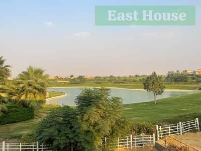 For sale in Madinaty a villa with a direct view of the golf course and lakes finished by a company ready for housing at a commercial price