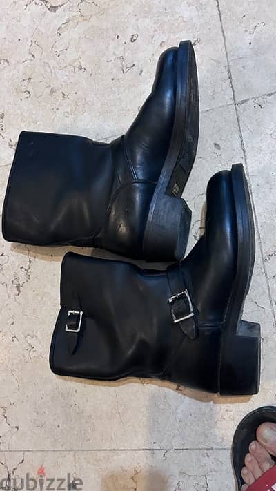 Bikers boots for sale very good condition size 11 بوت رجالي للبيع