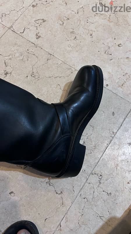 Bikers boots for sale very good condition size 11 بوت رجالي للبيع 1