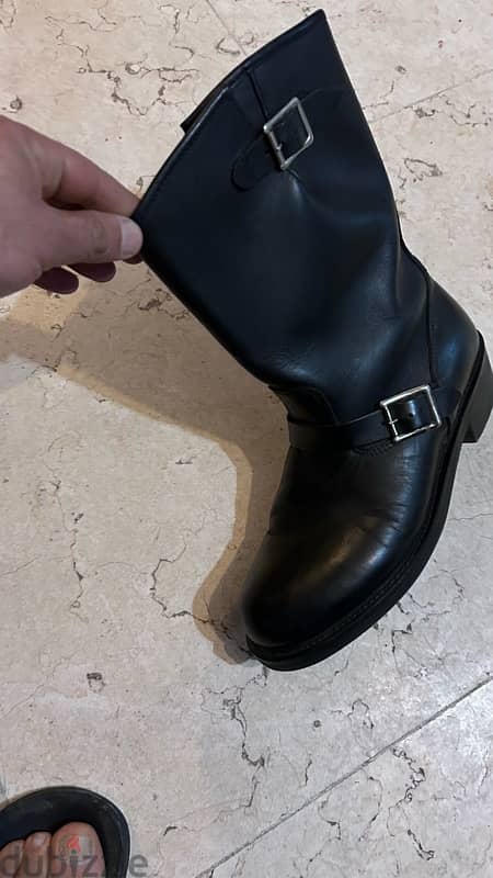 Bikers boots for sale very good condition size 11 بوت رجالي للبيع 4