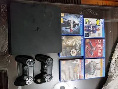 ps4 used include 2 controller and the games listed