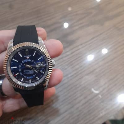 Rolex sky dweller bleu  replica whatsapp 01118659401