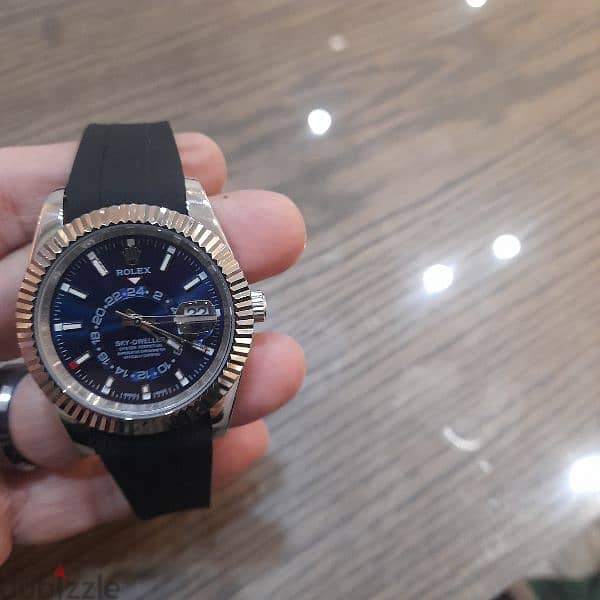 Rolex sky dweller bleu  replica whatsapp 01118659401 0