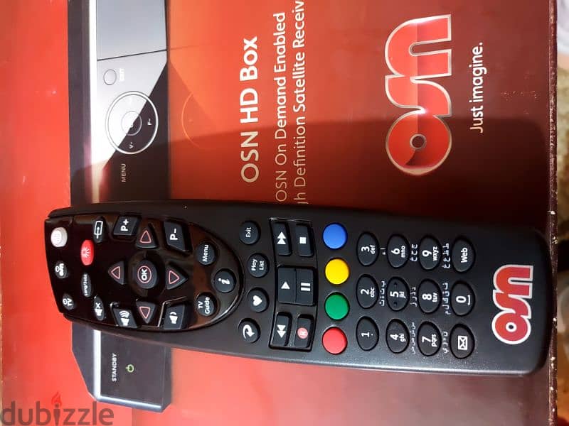 رسيفر جديد OSN HD Box بالريموت بتاعه 2