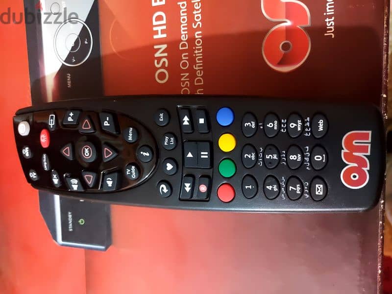 رسيفر جديد OSN HD Box بالريموت بتاعه 3