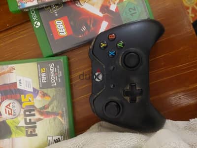 xbox one + one controller + 3 games