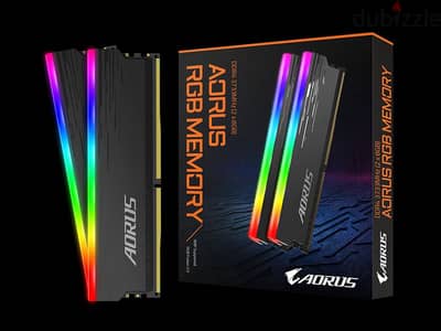 AORUS RGB Memory 32GB ‏(2x8GB)‏ 3600MHz + (2x8GB)3733 MHz