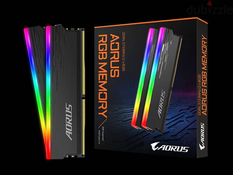 AORUS RGB Memory 32GB ‏(2x8GB)‏ 3600MHz + (2x8GB)3733 MHz 0