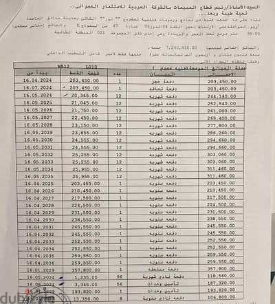 وحده للبيع مدينه نور بدون اوفر  من المالك مباشره