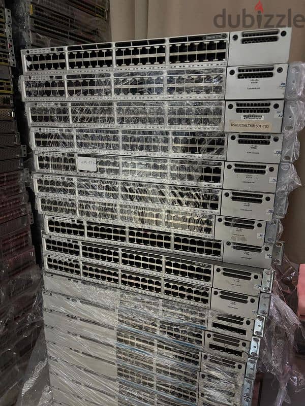 سويتش سيسكو Cisco Catalyst WS-C3850-48P PoE+ 2