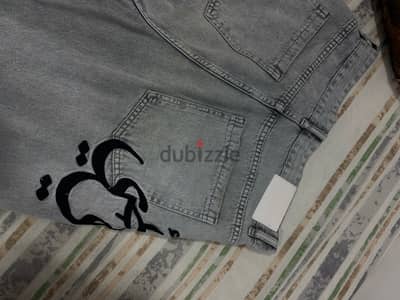 new grey asili baggy jeans