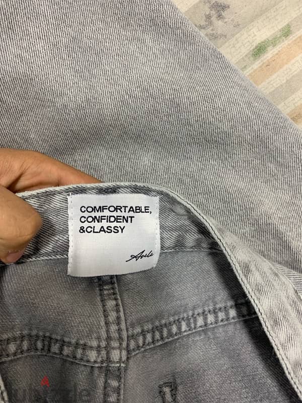 new grey asili baggy jeans 1