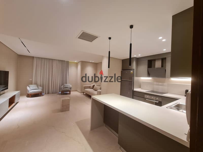 Classy fully furnished apartment . . beside Waterway (Brand new) in SILVER PALM compound شقه مفروشه ايجار ف سيلفر بالم التجمع بجوار ووتر واى 0