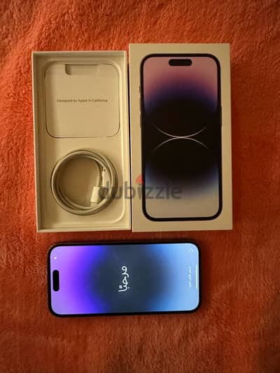 iPhone 14 Pro Deep Purple, 256 GB, With FaceTime, Middle East Version