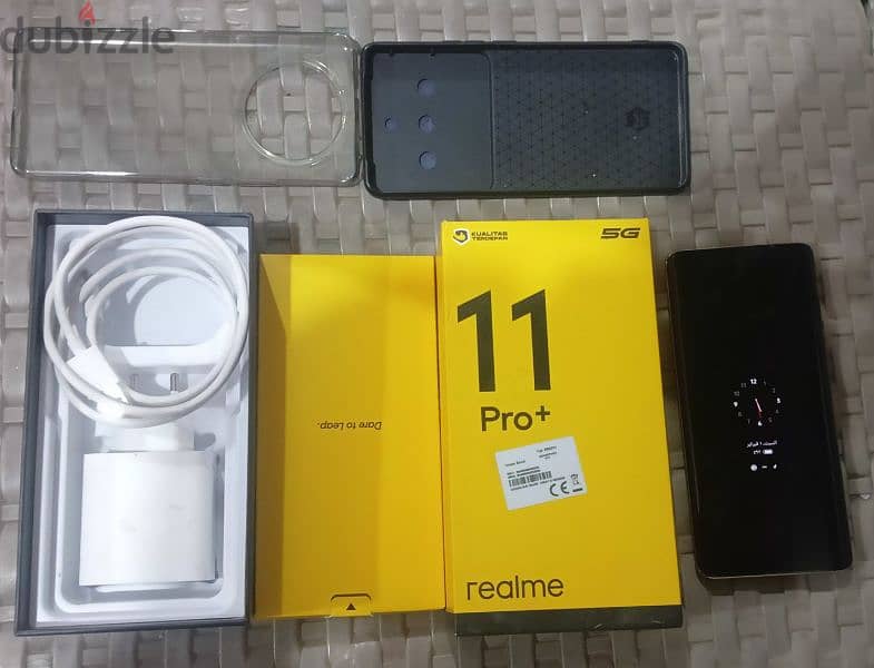 هاتف Realme 11 pro plus 5g +ساعه realme techlife للبيع 1