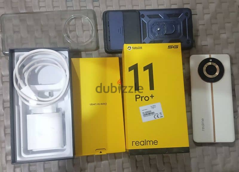 هاتف Realme 11 pro plus 5g +ساعه realme techlife للبيع 2