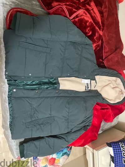 Puffer Jacket Green American Eagle original XXL