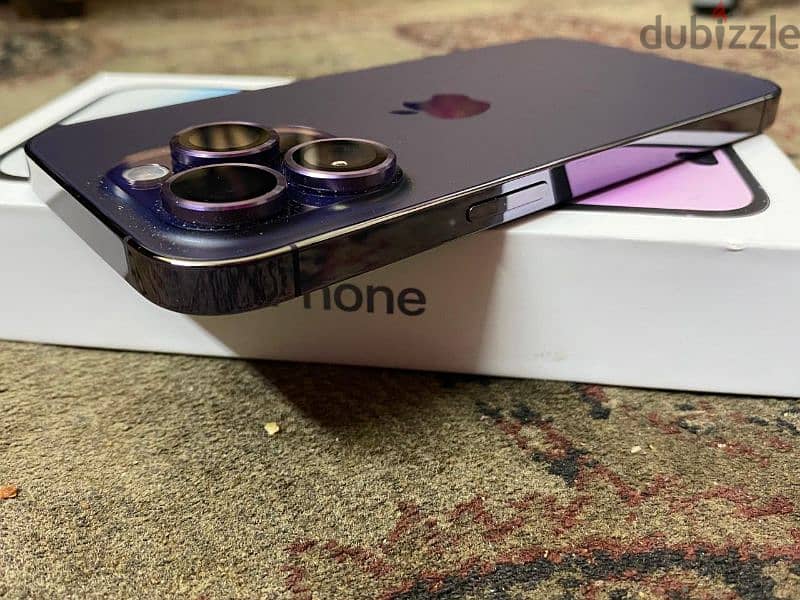 Iphone 14 pro max 256GB شرحتين 1