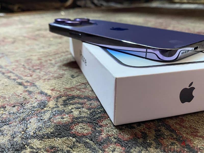 Iphone 14 pro max 256GB شرحتين 3