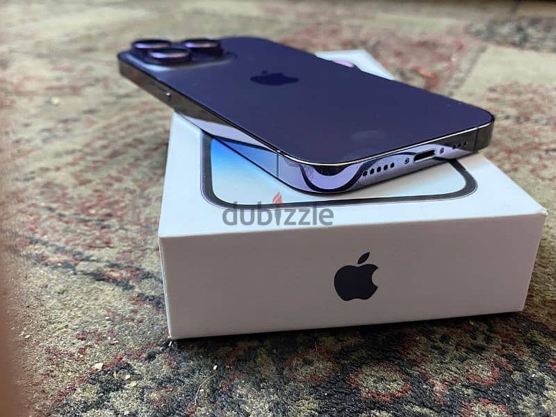 Iphone 14 pro max 256GB شرحتين 4