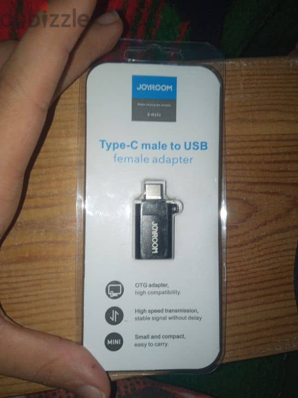 OTG type-C male to USB 0