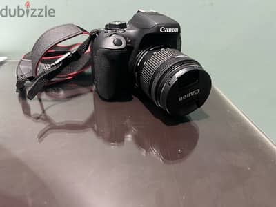 canon 750D و عدسه 18-55 كسر زيرو