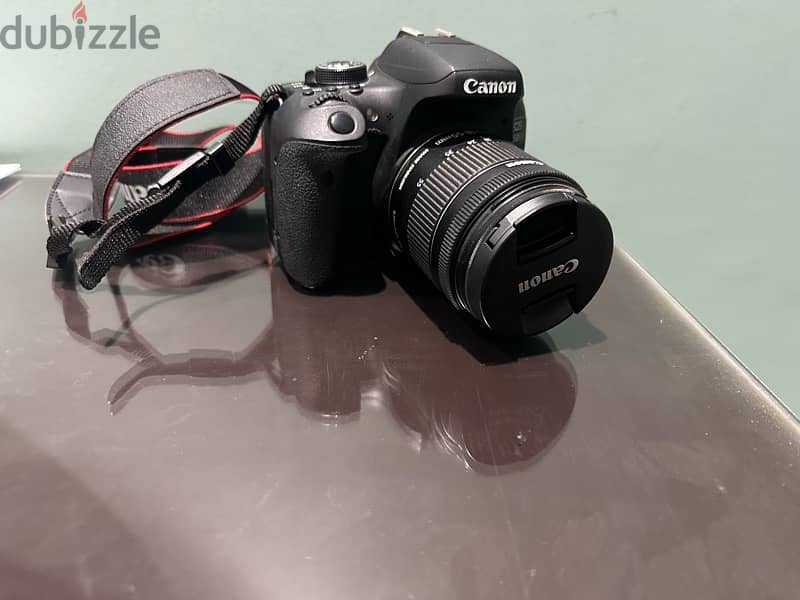 canon 750D و عدسه 18-55 كسر زيرو 0