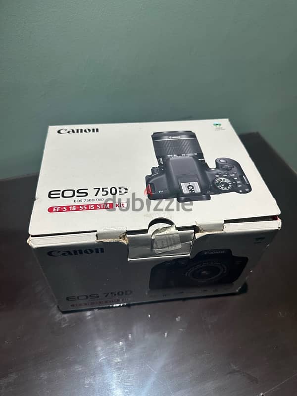 canon 750D و عدسه 18-55 كسر زيرو 3