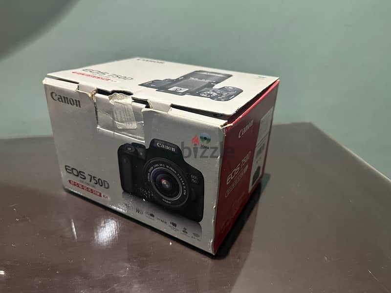 canon 750D و عدسه 18-55 كسر زيرو 4