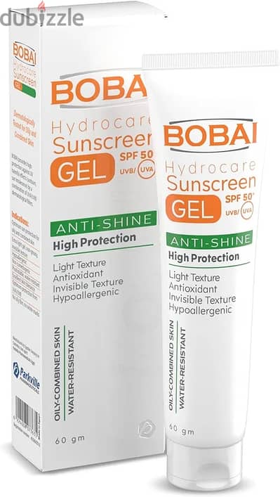 بوباي واقي شمس spf50جيل 60جم