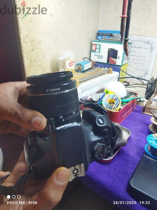 كاميرا canon 2000 بحاله الزيرو معاها الشنطه والشحن الاصلي 4