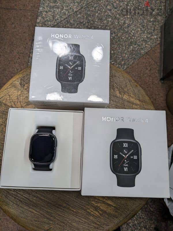 Honor Watch 4 46M Black جديد متبرشم بضمان الوكيل 1