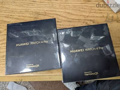 Huawei Watch 4 Pro 49M Titanium جديدة متبرشمة