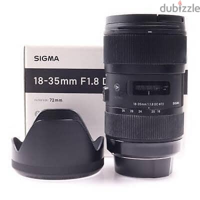 lens sigma art 18 - 35 For canon