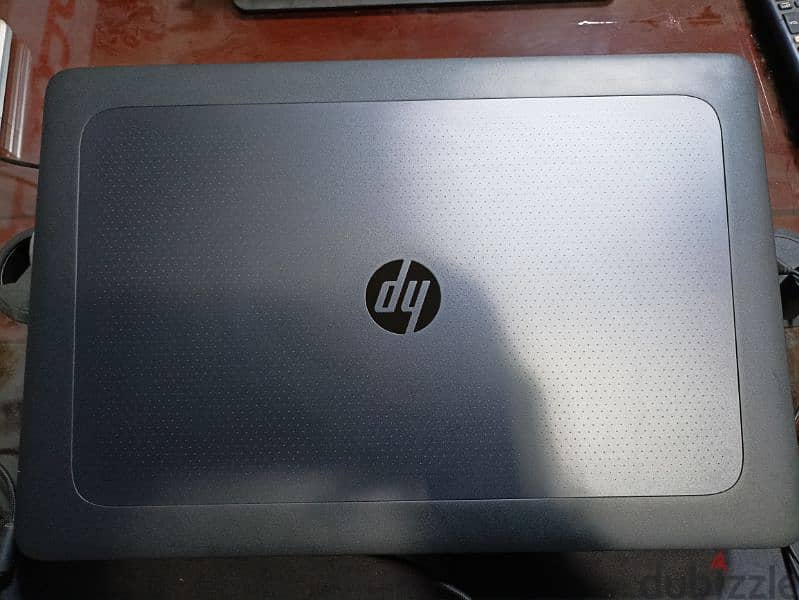 HP Zbook G3 17 اصدار نادر بكارت 8 جيجا فعلي m5000m 1