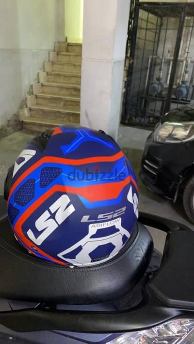 ls2 half helmet XL