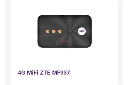 MiFi we MF937  متبرشم جديد