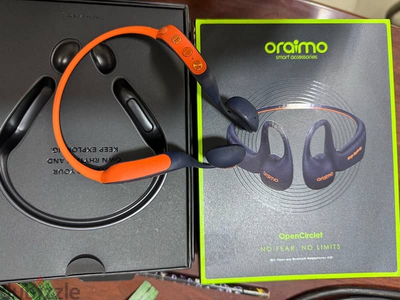 سماعه oraimo اصلي بلت ان وارد الخارج صوت نقي جدا 4