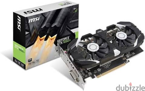 msi gtx 1050 ti 4gb كارت شاشه