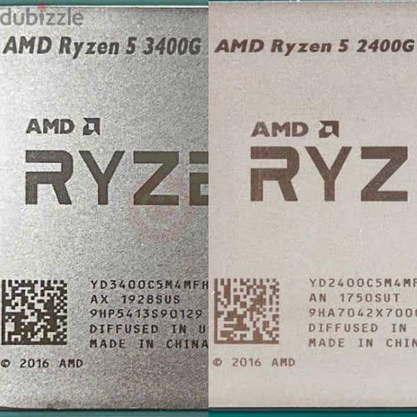 مطلوب Ryzen 5 2400g او Ryzen 5 3400g 0