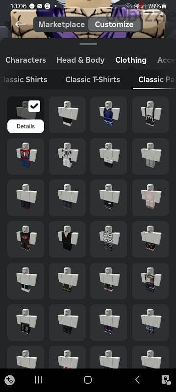 Roblox account with games progressed 6